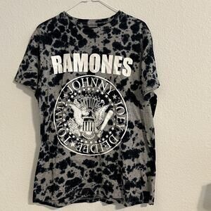 Ramones Official Tie-Dye concert  T-Shirt